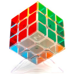 Z Cube 3x3 Disco Cube Clear Transparent → MasterCubeStore Z Cube 3x3 Disco Cube Clear Transparent → MasterCubeStore