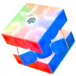 GAN 15 MagLev 3x3 Transparent UV Coated - 10th Ann → MasterCubeStore