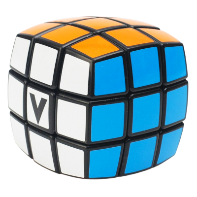 V-CUBE 3x3 Pillowed Cube Black → MasterCubeStore