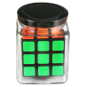 Kingmagic BF Magic Cube in Bottle – Impossible Object Puzzle in Glass Jar
