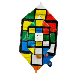 Professor Magic Cube Pattern Balloon Small (18 CM) → MasterCubeStore