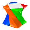 QiYi MoFangGe Twisty Skewb Cube Stickerless (Upgraded 2025 Version)