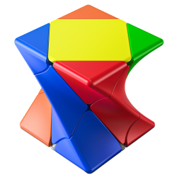 QiYi MoFangGe Twisty Skewb Cube Stickerless (Upgra → MasterCubeStore