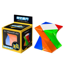 QiYi MoFangGe Twisty Skewb Cube Stickerless (Upgra → MasterCubeStore