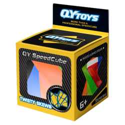 QiYi MoFangGe Twisty Skewb Cube Stickerless (Upgra → MasterCubeStore