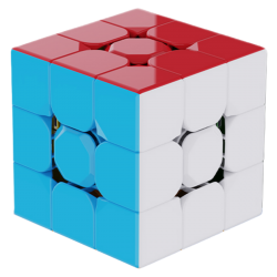 YuXin Black Kylin Openwork 3x3 Hollow Cube Sticker → MasterCubeStore