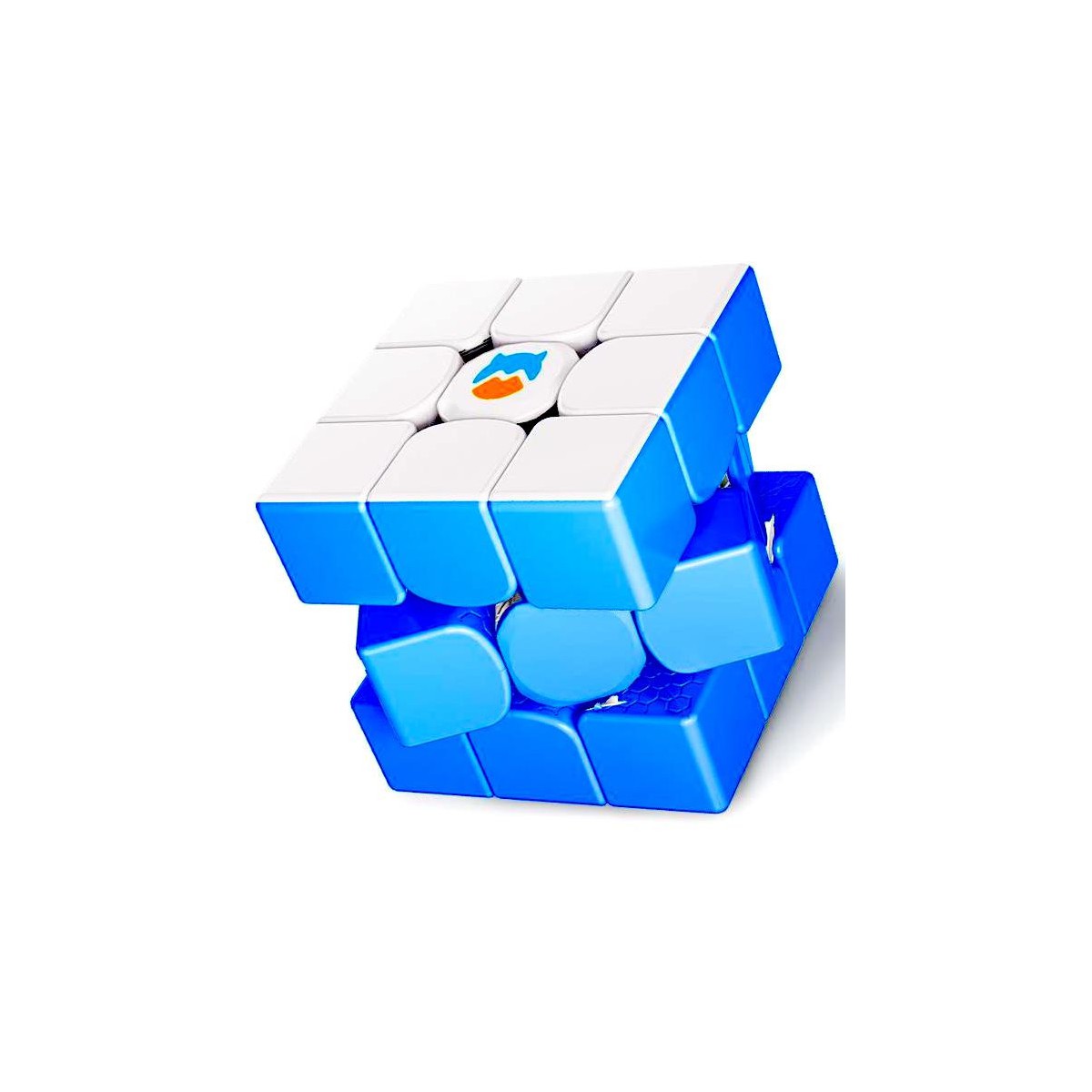 MonsterGO 3x3 (Cloud) Blue Stickerless