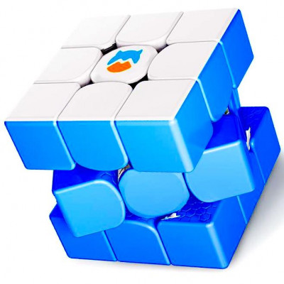 MonsterGO 3x3 (Cloud) Blue Stickerless