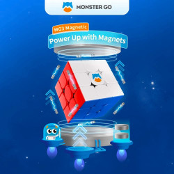 MonsterGO 3x3 (Magnetic) Stickerless