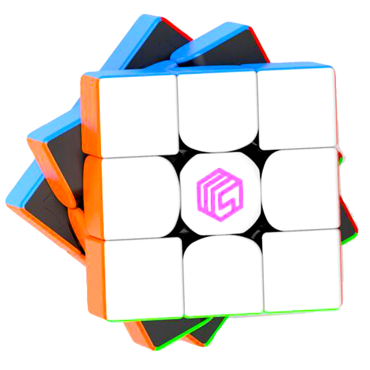 MsCube MS3-V1 M 3x3 (Enhanced) Stickerless (Black Core)