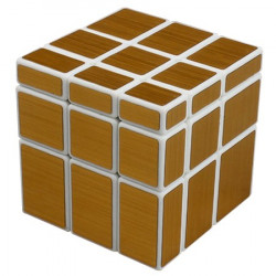 ShengShou Mirror Cube Gold (White)