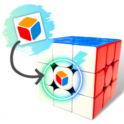 MasterCubeStore Logo Stickers