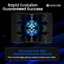 GAN 14 PRO MagLev 3x3 Stickerless Frosted → MasterCubeStore